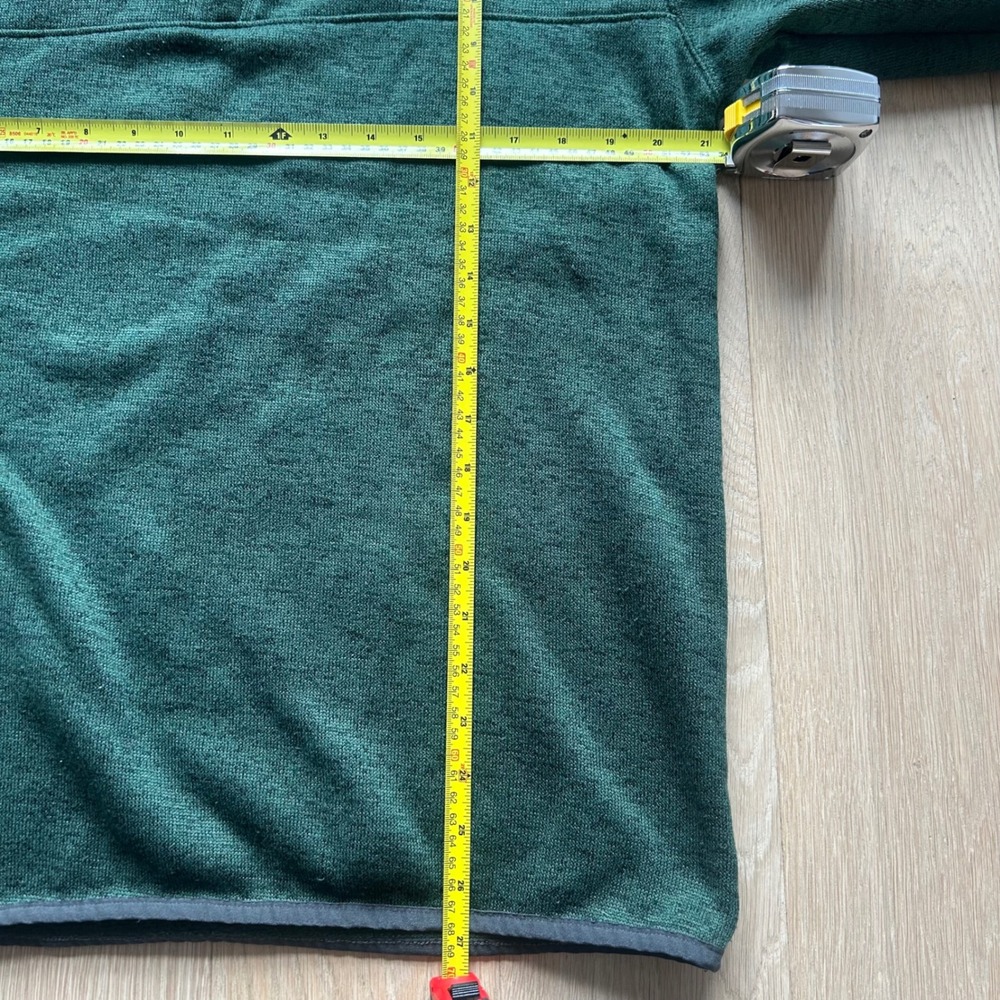 Champion Sacramento State Hornets Quarter Zip Fleece Jacket Pullover Sz M Green - Picture 5 of 9